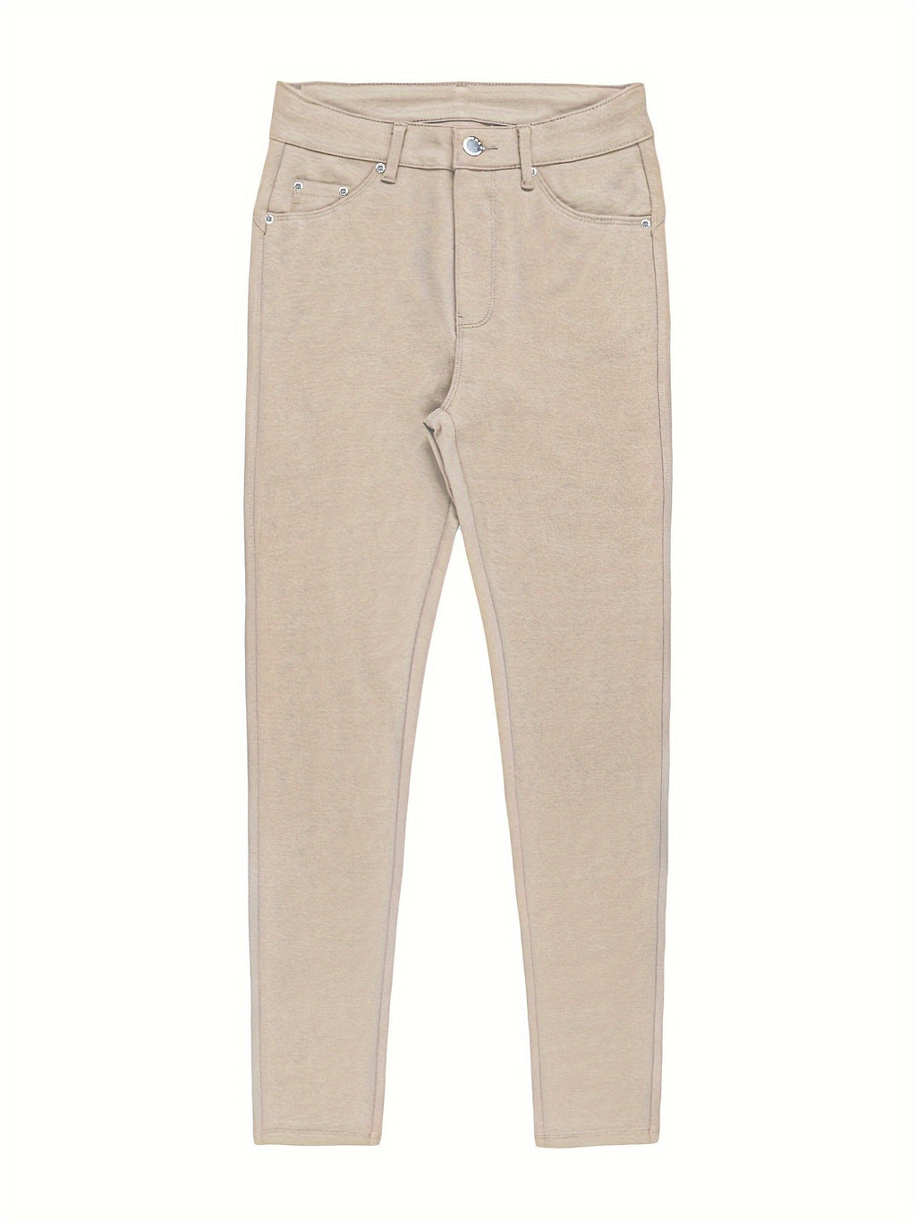 CY038 Women's Casual Elastic Waist Pants, Soft