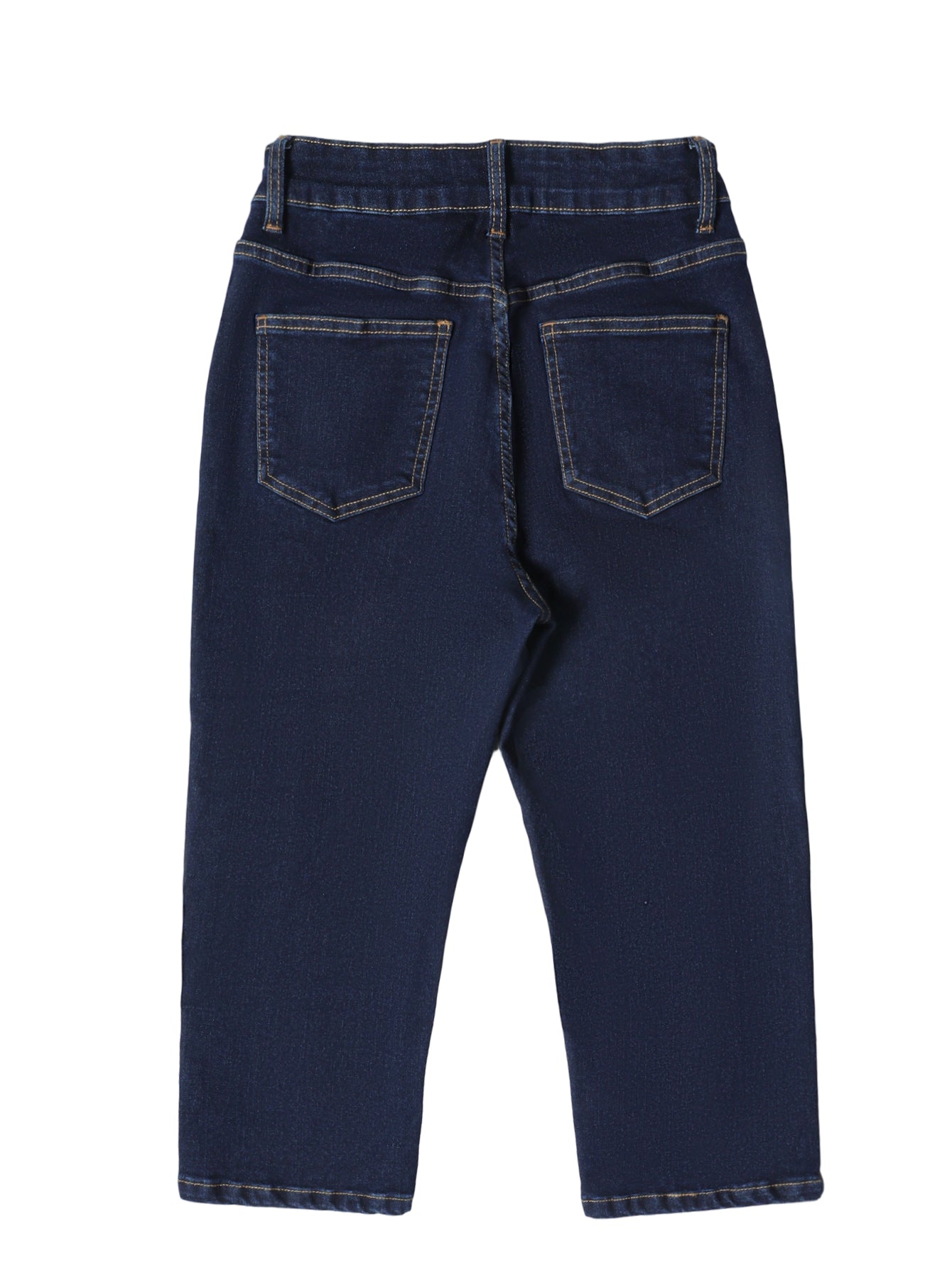 Womens High Waist Stretch Skinny Denim Capri Jeans