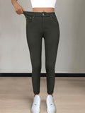 CY038 Women's Casual Elastic Waist Pants, Soft