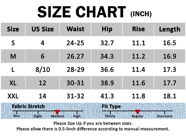 GILIPUR Womens Stretchy Jean Shorts