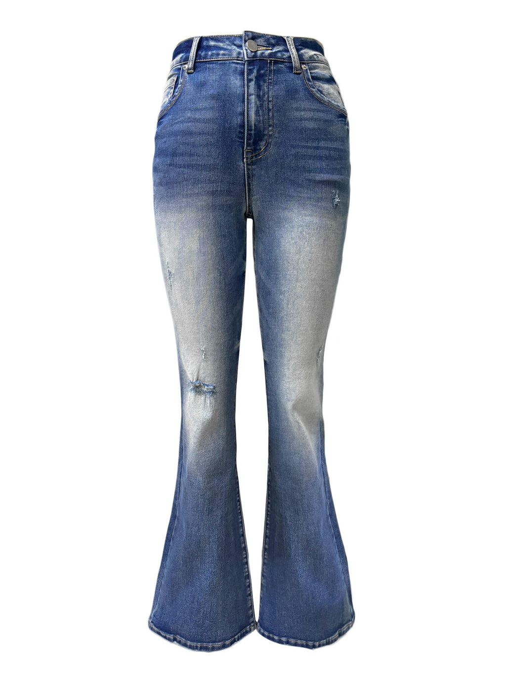 L1005 Women's Straight Jeans, Classic High-Ris