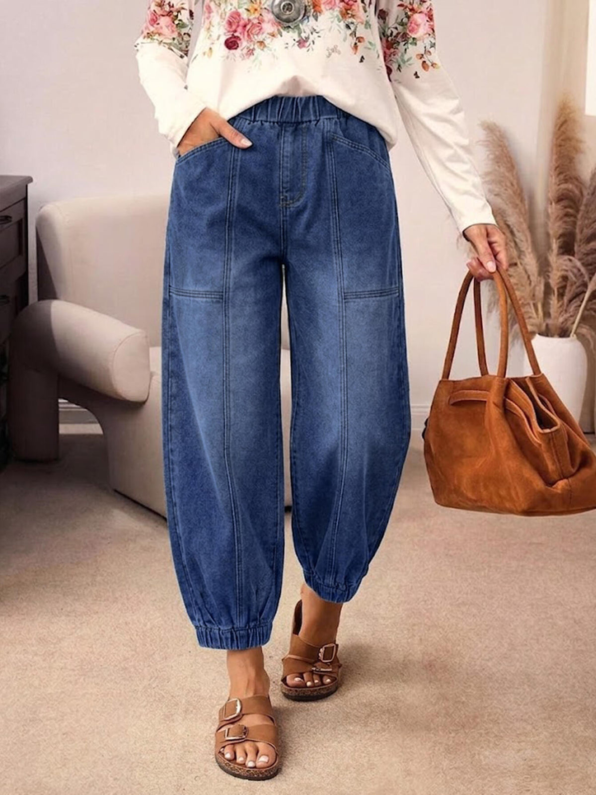 L1031 Women's Flare Jeans, High-Waist Stretch 