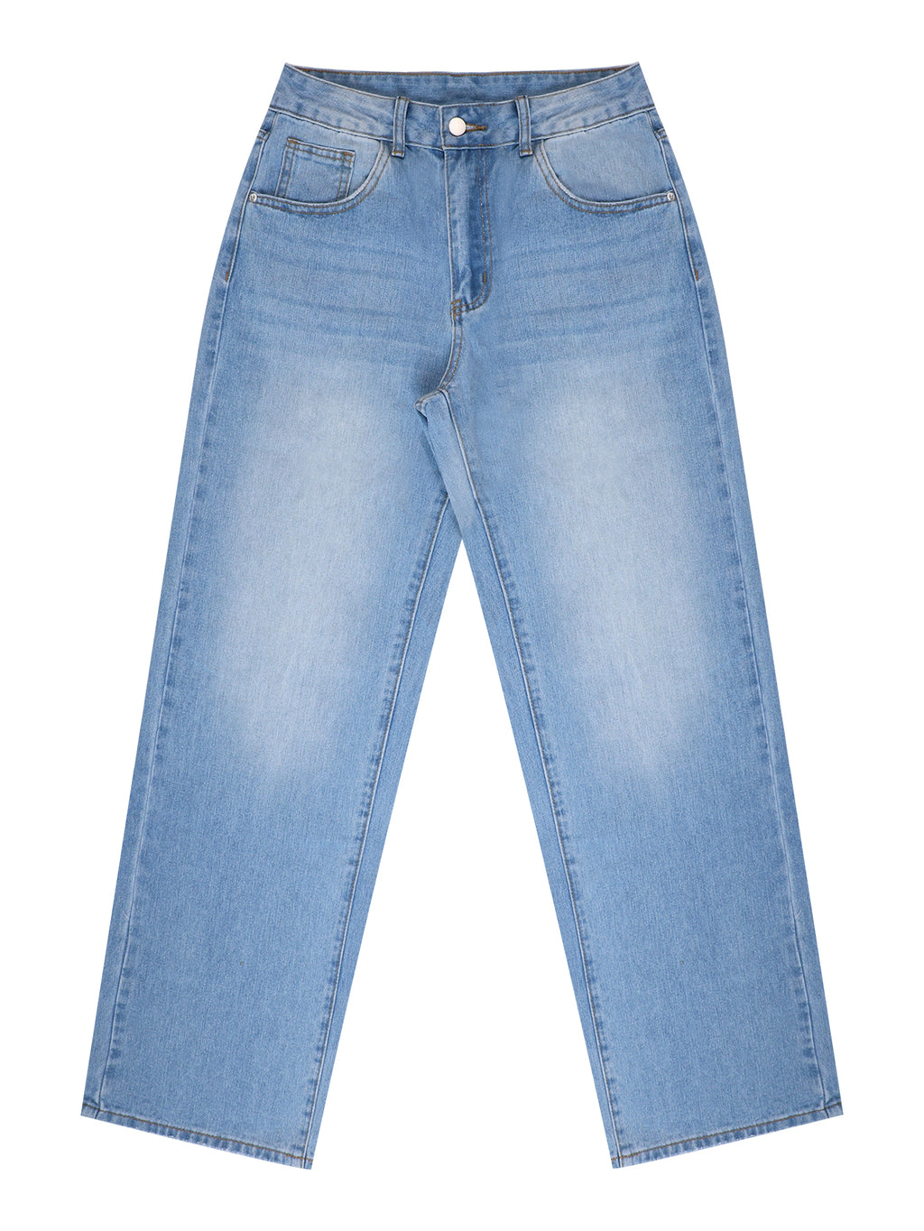 GILIPUR Women's High Waisted Baggy Wide Leg Jeans