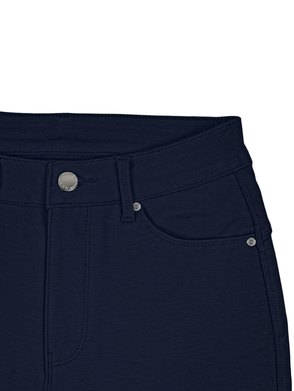 Women High Waist Ultra Stretch Skinny Capri Jeans - Dark Blue