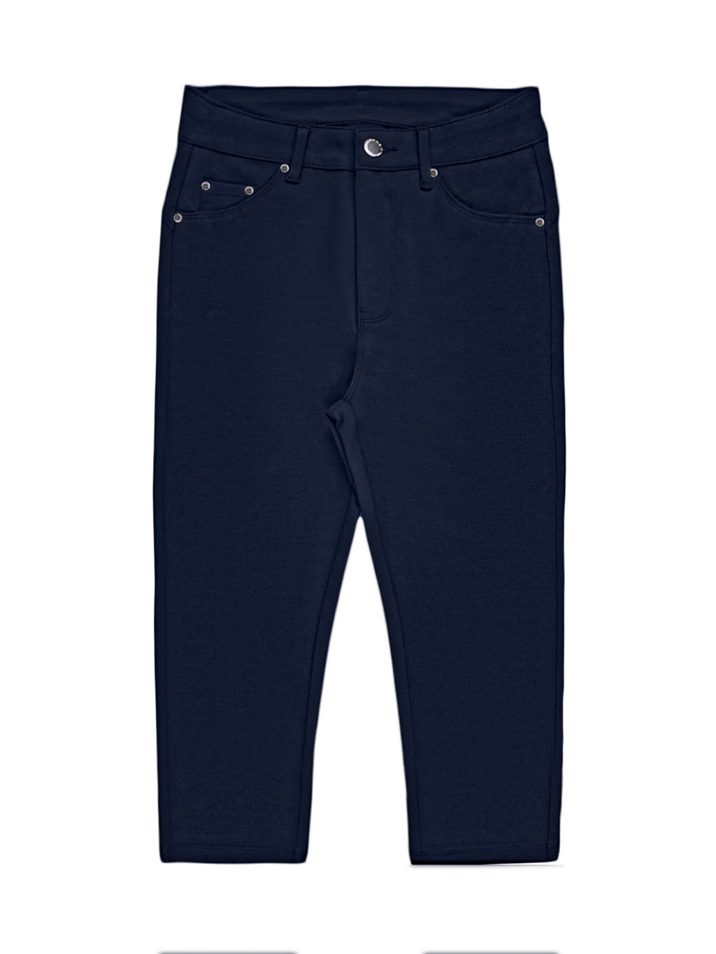 Women High Waist Ultra Stretch Skinny Capri Jeans - Dark Blue