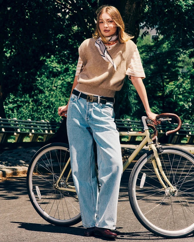Vintage Relaxed Straight Jeans